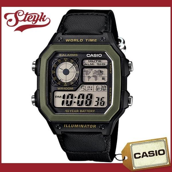 CASIO カシオ 腕時計 デジタル AE-1200WHB-1B【メール便対応可】