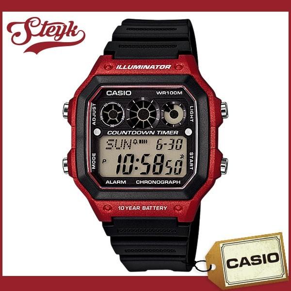 CASIO カシオ 腕時計 デジタル AE-1300WH-4A【メール便対応可】