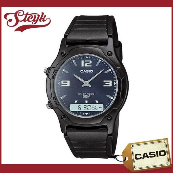 CASIO カシオ 腕時計 スタンダード アナデジ AW-49HE-2A メンズ レディース 【メール便対応可】