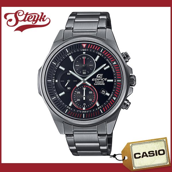 CASIO EFR-S572DC-1A カシオ 腕時計 アナログ EDIFICE エディフィス メンズ ブラック レッド