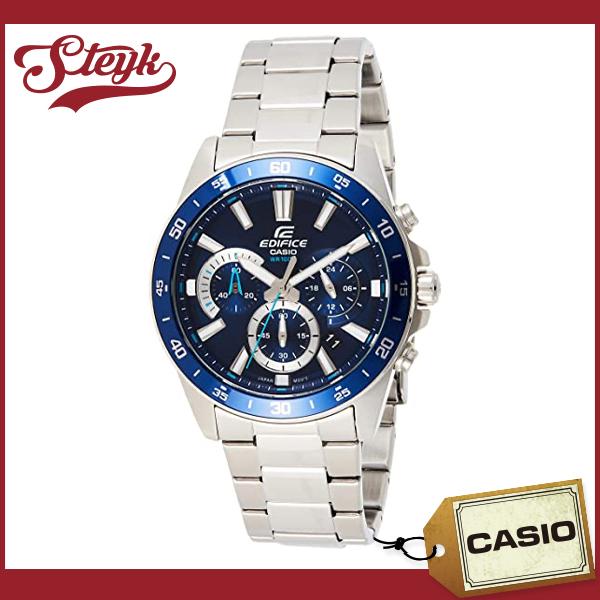 CASIO EFV-570D-2A カシオ 腕時計 アナログ EDIFICE エディフィス メンズ ブルー シルバー