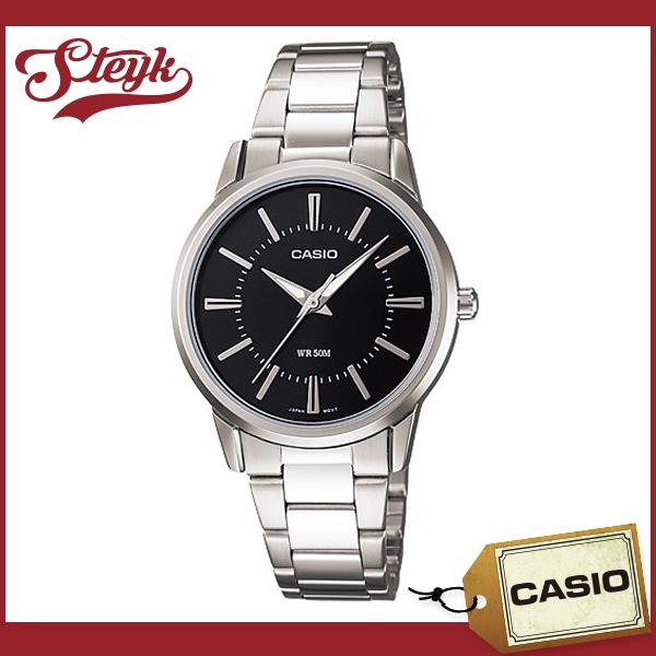 CASIO LTP-1303D-1A カシオ 腕時計 アナログ  メンズ ブラック シルバー