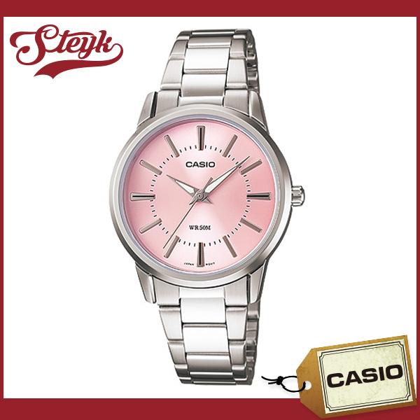 CASIO LTP-1303D-4A カシオ 腕時計 アナログ  メンズ ピンク シルバー