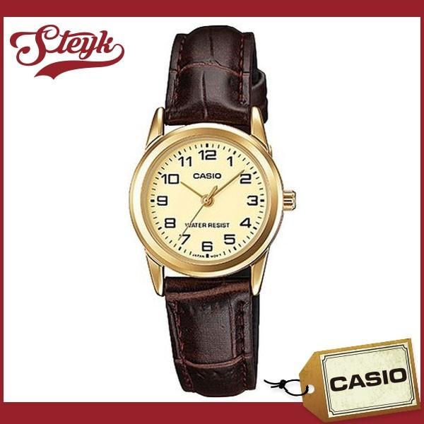 CASIO カシオ 腕時計 アナログ チープカシオ レディース LTP-V001GL-9B 【メール便対応可】