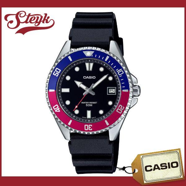 CASIO MDV-10-1A2 カシオ 腕時計 アナログ STANDARD スタンダード メンズ ブラック