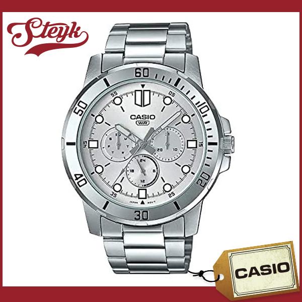 CASIO MTP-VD300D-7E カシオ 腕時計 アナログ STANDARD メンズ シルバー