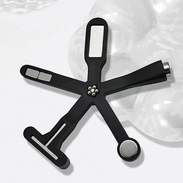 ラローナ [ LALONA ] 6in1マグネット ( ブラックハンドル )  ジェルネイル/特大マグネット/ネオジム/磁石/マグネットジェル/ネイルアート
