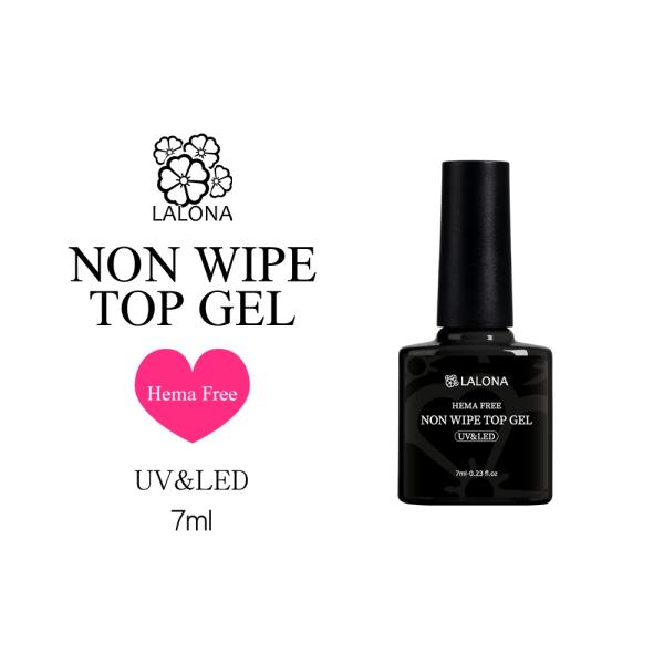 ●HEMAフリー　アクリル酸フリー　ノンワイプトップジェルさらっとした塗り心地、未硬化ジェルの拭き取り不要。従来のトップジェルと変わらず、美しい艶と輝きが持続します。■■内容量：7ml　■タイプ：ソフトジェル（ソークオフ）■原産国：中国■ラ...