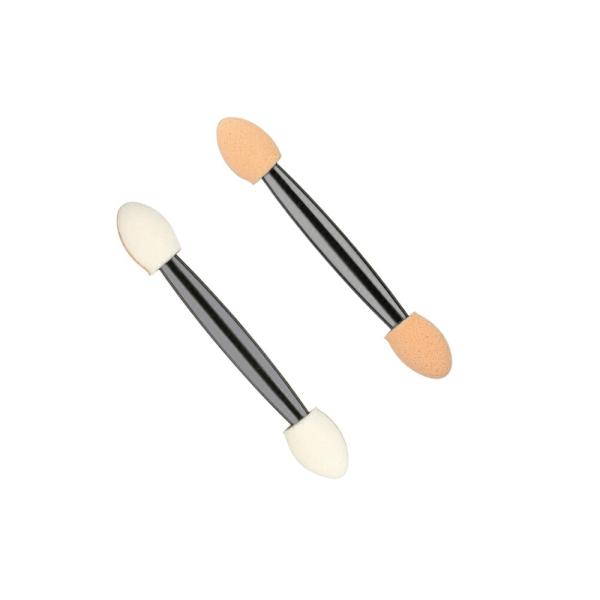 業務用アイシャドウチップ。使い捨て出来るので衛生的です。使い捨てですがスポンジ部分はとても良い品質のラテックスを使用してます。メイクや塗装、ネイルアートにおすすめです。■内容量：約50本■カラー：画像参照Wヘッドは現在ブラックヘッドとなりま...