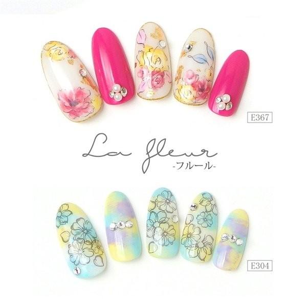 La Fleur フルール 極薄 華ネイルシール 全22種 Ns 04 Lalona 通販 Yahoo ショッピング