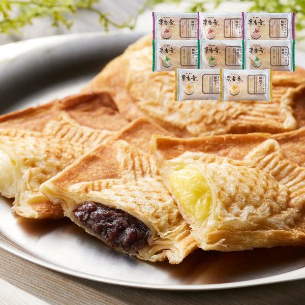 北海道十勝産の小豆を使用した滑らかな舌触りのつぶあんと、十勝産の牛乳で作ったリッチな味わいのミルク・カスタードの3種類をセットにしました。手作業で27層に折り込まれた生地は贅沢なほどにバターの香り高く、それでいて甘さ控えめ。トースターで温め...