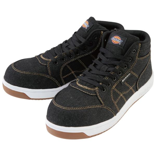 ディッキーズ Dickies ハイカットセーフティーシューズ ブラック 27cm D-3311 安全靴