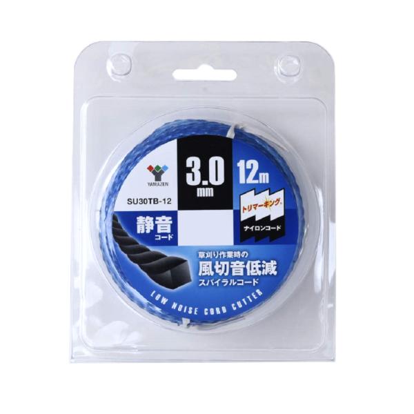 他サイト： 山善 静音ナイロンコード 3.0mm×12m SU30TB-12の商品画像