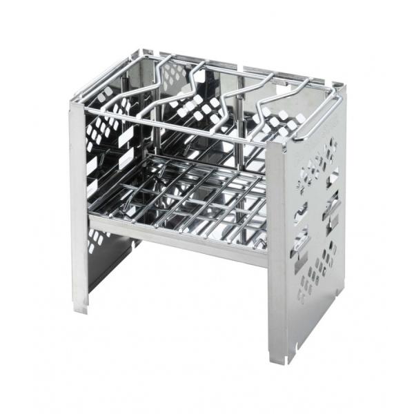 収納サイズ/幅200×奥行125×厚さ35mm(グリルのみ)、幅240×奥行180×厚み35mm(バッグ収納時)材質/本体・炭受け:ステンレス鋼、ゴトク・アミ・目皿:鉄(クロムめっき)、収納バッグ:ポリエステル製品サイズ(mm)縦×横×高さ...