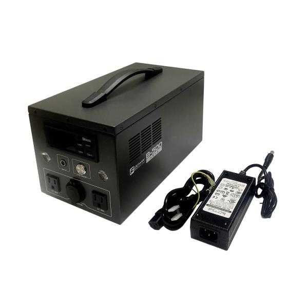 富士倉 500W出力ポータブルバッテリー B-500 : Arclands Online 2号館