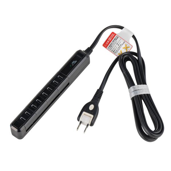 �G���p ELPA �X������]�^�b�v 4�� 2m �ϗ��T�[�W �u���b�N WBS-SL402SB(BK)