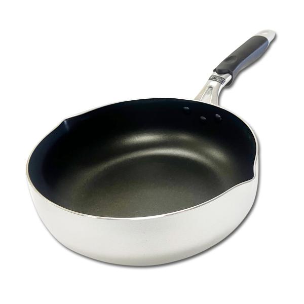 ウイザ WIZA フライパンにもなる雪平鍋 IHガス火兼用 24cm PR3004