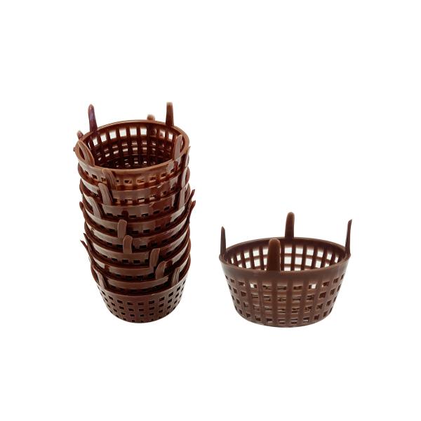 ■仕様・用途:植物用の肥料入れに・入数:10個・1個あたりサイズ:直径50mm×高さ35mm・製品サイズ(mm) 幅×奥行×高さ:50×50×35・製品重量(g):3■商品説明・植物用の肥料入れにご使用頂けます。・ハエや虫がつきにくいです。...