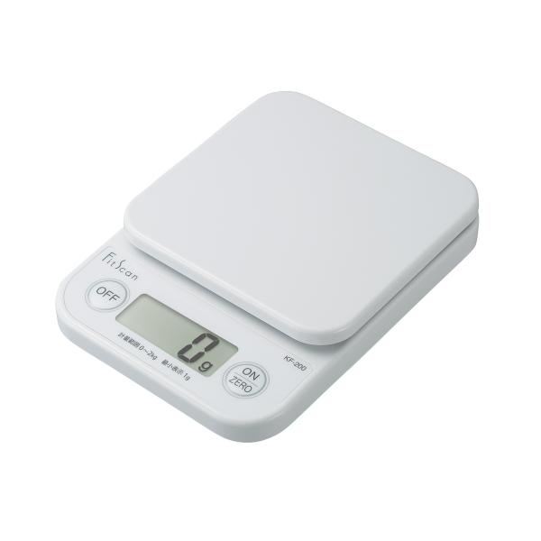 タニタ フィットスキャン クッキングスケール 2kg KF-200WH
