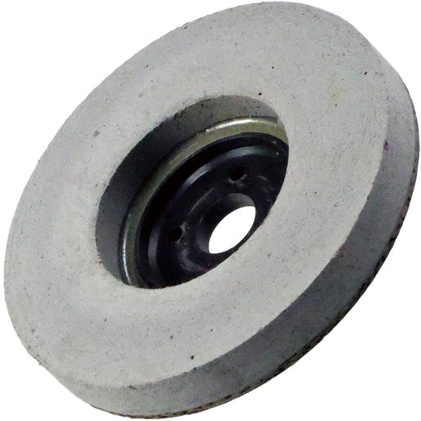 ■仕様・用途:石材/タイルの面取り/仕上げ研磨/光沢だしや、ステンレス/アルミなどのキズ/スケール取りなどに・サイズ(外径×穴径×厚さ):φ100×φ15×φ15mm・砥材:炭化ケイ素、粒度:#1000・最高使用回転数:8500min-1・...