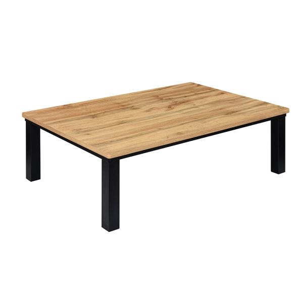 おおたけ 木製カジュアルこたつ 120×80cm EK-WVT126(NA) おおたけ ビンテージ調こたつ EK-WVT126NA 「大型便・時間指定