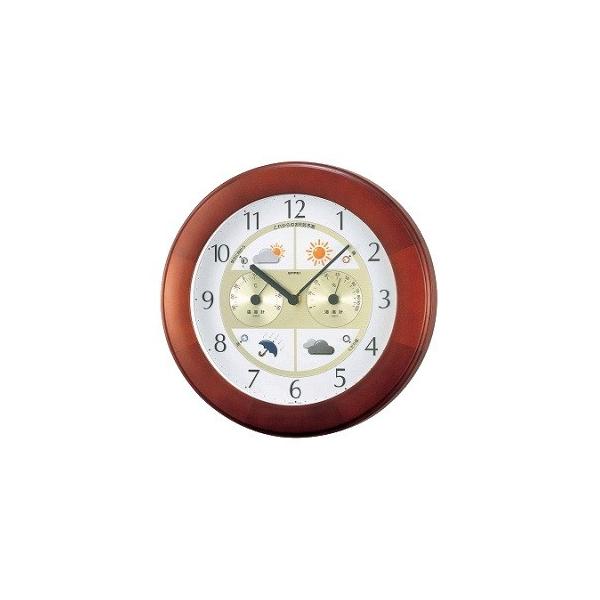 EMPEX 掛け時計 ウォールクロック ウェザーパルII気象台 BW-5221