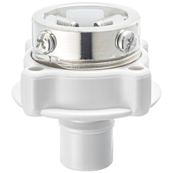 ■仕様・吐水口径:14~23mm・ビス止め式・材質:亜鉛ダイカスト、ポリアセタール・製品重量(g):68■商品説明・洗濯機ホースを接続する元口。・ホースがワンタッチで着脱できる。・※注意:1989年以前の東芝、1992年以前のサンヨー・NE...