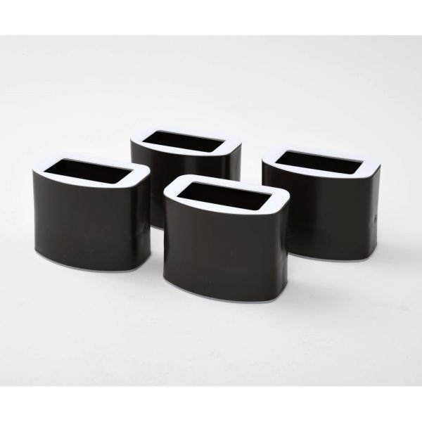 ■仕様・高さアップ:5cm又は7cm(上下入れ替え式)・適応サイズ:13.1×5cmまでの変形扇型脚(ワイド脚)、変形楕円形脚・アジャスター時:9.5×4.2cm以下の平脚対応・製品サイズ(mm) 幅×奥行×高さ:143×82×111・製品...