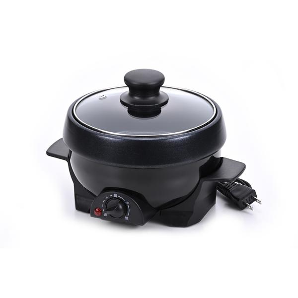 ■仕様・消費電力:500W・コード長:1.0m・温度調節:切~弱・中・強(約210℃)・鍋内径・深さ:(約)鍋内径160×鍋深さ55mm・プレート内径・深さ:(約)鍋内径160×深さ25mm・鍋容量:(約)0.7リットル(満水容量1.0リッ...