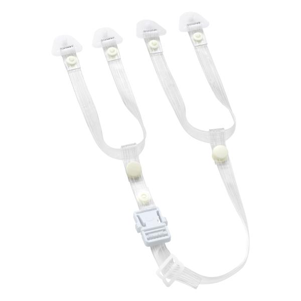 タニザワ ヘルメット用透明あご紐/耳紐セット 交換用 No.8型セット VPU-T16U-No8