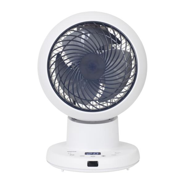 ■仕様・電源:AC100V(50/60Hz)・消費電力(50/60Hz):17W・DCモーター搭載・風量切替:5段階・羽根:3枚(15cm径)・首振り:上下左右自動首振り、(首振り角度)上下75度/左右75度・タイマー:(入)1~8時間、(...