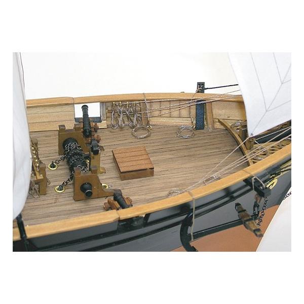 ウッディジョー 木製帆船模型 1/75 咸臨丸 [帆付] レーザーカット加工 