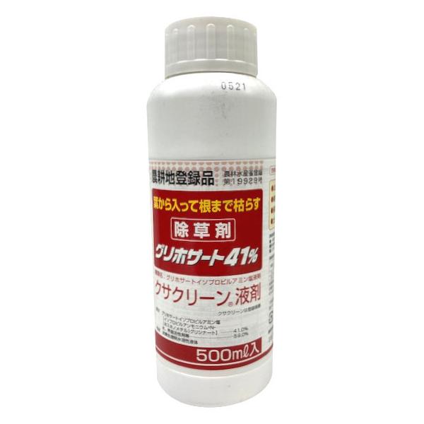 クサクリーン液剤 グリホサート41％ 500ml : Arclands Online ヤフー店