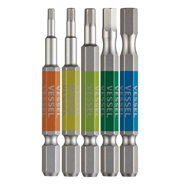 VESSEL �x�b�Z�� �Г��w�b�N�X���ʃr�b�g5�{�g 2�D5/3�D0/4�D0/5�D0/6�D0���� �f�r5�o-31