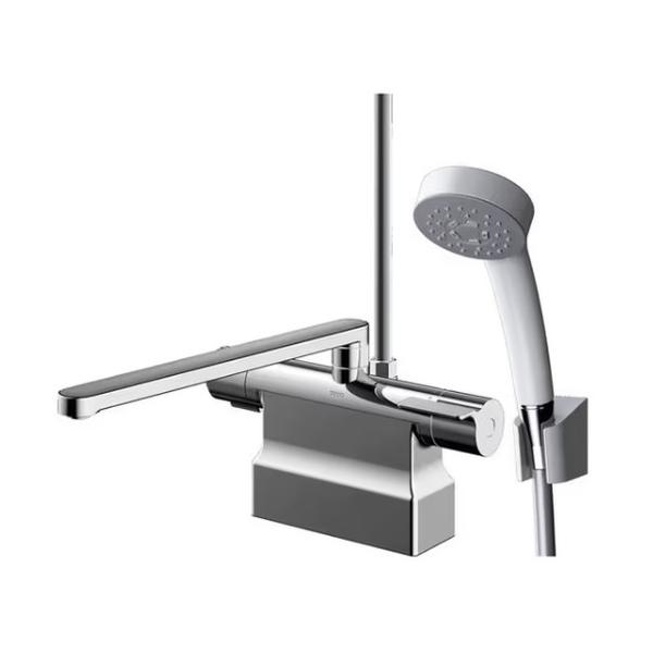 ■仕様・サーモスタット機能付き(設定温度を一定に安定混合)・コンフォートウエーブ1モード・一般地用■商品説明・温度安定、浴び心地も快適家族みんなに安心のサーモスタット水栓。・設定温度を一定に保ち急な湯温変化を防止。・300mm長スパウトで浴...