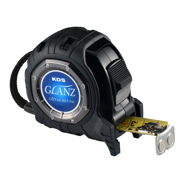 ■仕様・用途:長さの測定、記録写真、レベル確認などに・テープサイズ:幅25mm×長さ5.5m(18尺)・目盛仕様:尺相当目盛、両面目盛、左基点、455mmピッチスタッドマーク付・爪の0点補正移動爪 / 4点鋲 / 高強度「マグ厚爪」・テープ...