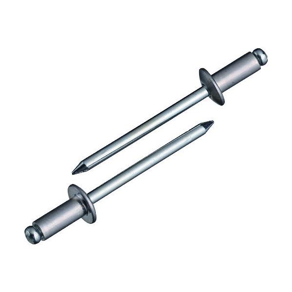 他サイト： ロブテックス ブラインドリベット アルミニウム/スティール製 6-6 30本入 エコパック NSA66MPの商品画像