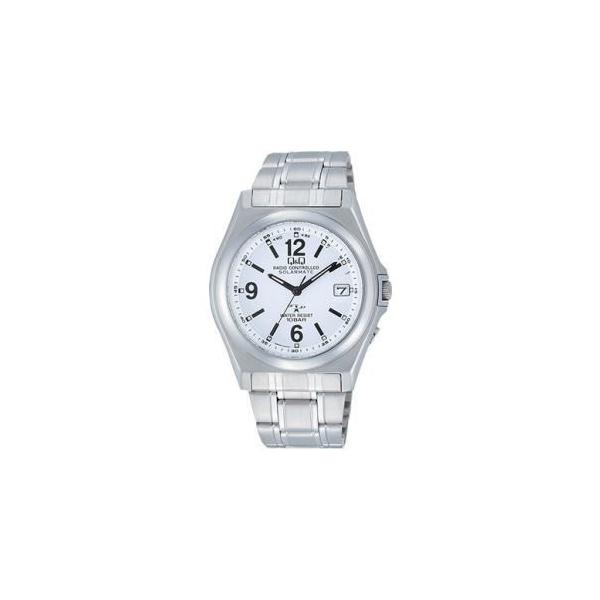CITIZEN シチズン Q&Q 腕時計 HG08-204 ソーラー電源機能搭載電波時計