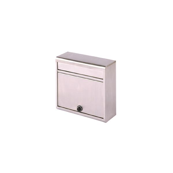 GREEN LIFE（グリーンライフ） 薄型ステンレスポスト ダイヤル錠付 PH