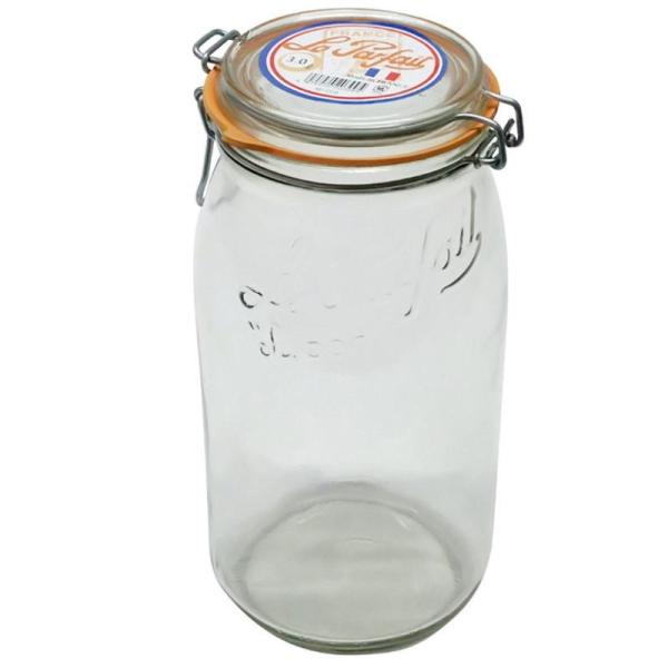 本体材質：ソーダガラス（耐熱温度差60℃）パッキン材質：天然ゴム（耐冷温度−20℃・耐熱温度100℃）フレーム材質：スチール製品サイズ(mm)縦×横×高さ：140×140×283製品重量(g)：1900果実酒やピクルスづくり等に・・・フラン...