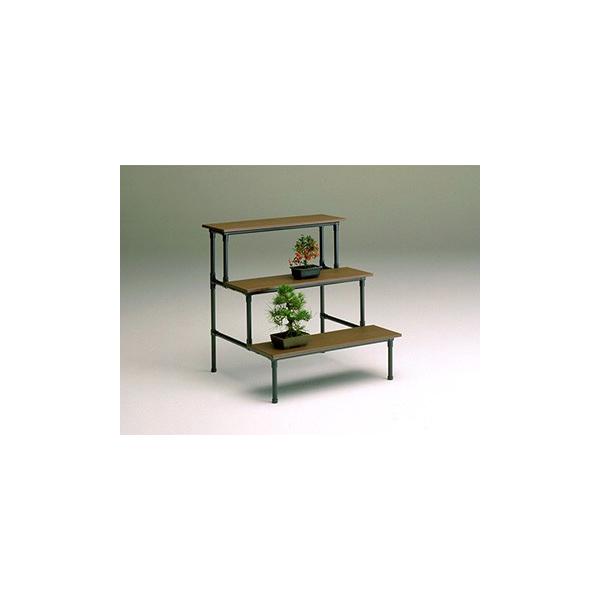 育てる、飾る、そして観る。落着いた色合いで盆栽をさらに演出します。松やさつきの栽培に最適です。 お客様組立商品です。サンアロー接着液付きです。 品 番：YFR-93  カラー：グレー（板はブラウン）  材 質：イレクター（板はポリプロピレン...