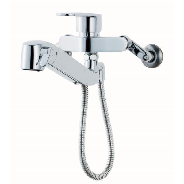 他サイト： INAX 浄水器内蔵型シングルレバー混合水栓 ハンドシャワー付 寒冷地 RJF-865YNの商品画像