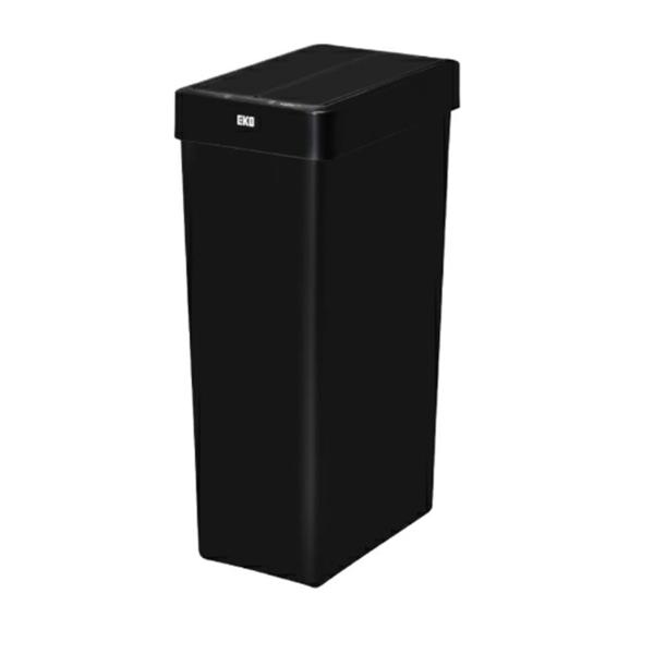 EKO センサーゴミ箱 エックスウィングライトセンサービン 30L ブラック 自動開閉式 EK6277P-30L-BL