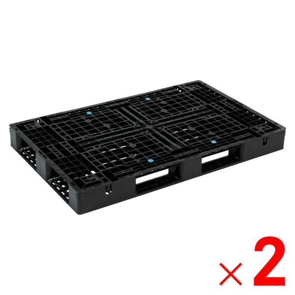 ■仕様・外寸(mm):1602×1001×150・色名:再生ブラック・色コード:BKRCP・材質:リサイクルPP・静荷重/動荷重(kg):2000/500・商品コード:805688-00・メーカー品番:80568800BKRCP・製品重量(...