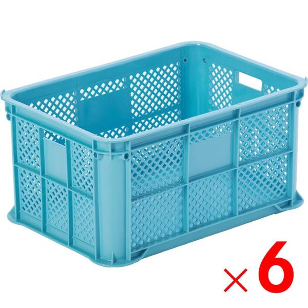 特価基本セット 法人限定」サンコー サンテナーB＃80 ライトブルー 6個 106900 セット