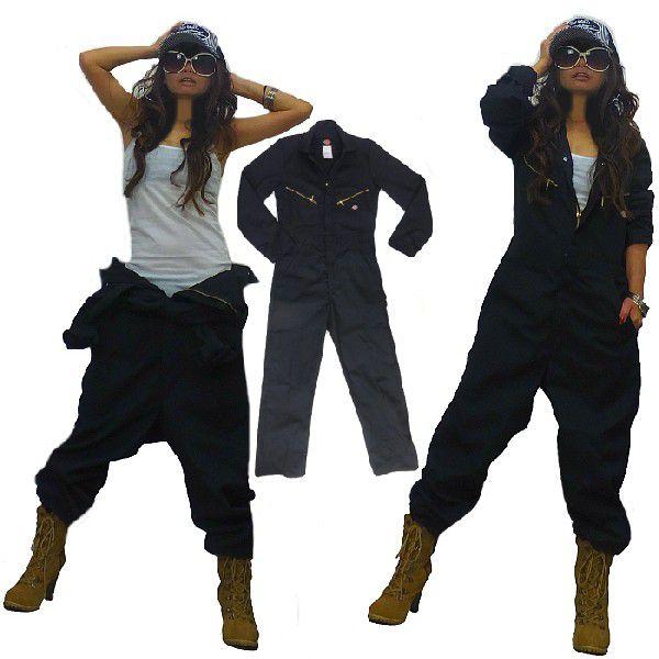 ディッキーズ つなぎ 長袖 黒 One0465 Lamix 通販 Yahoo ショッピング