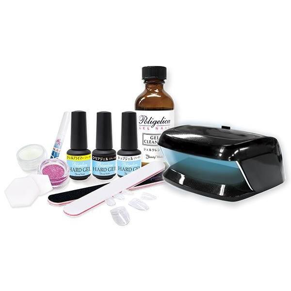 ビューティーワールド ポリジェリカ Poligelica Ledミニライト付 ファーストハードジェルセット マート Aphs4800 同梱不可