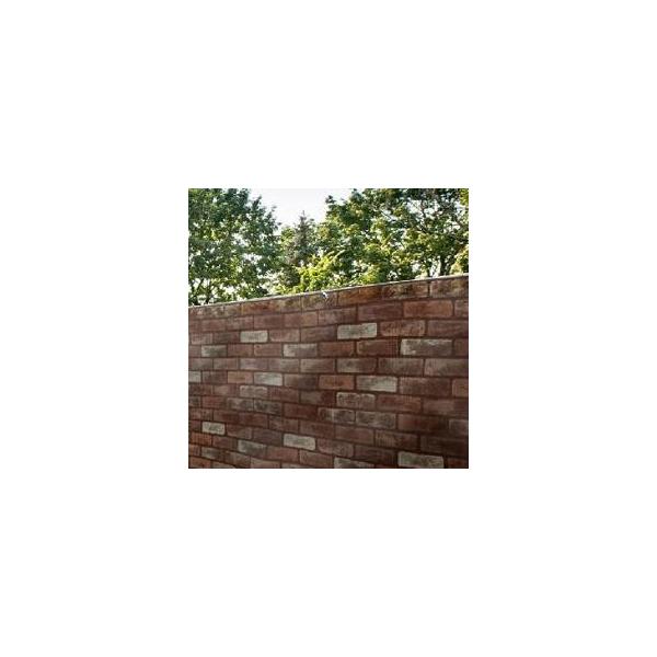 ベランダ装飾シート レンガ 270cm幅 80cm丈 同梱不可 8027 海外