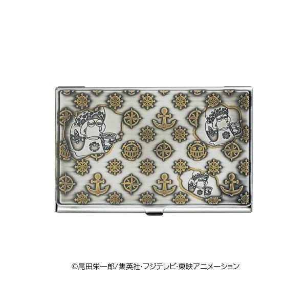 One Piece ワンピース 電伝虫メタルカードケース シルバー ロー 同梱不可 Pindo