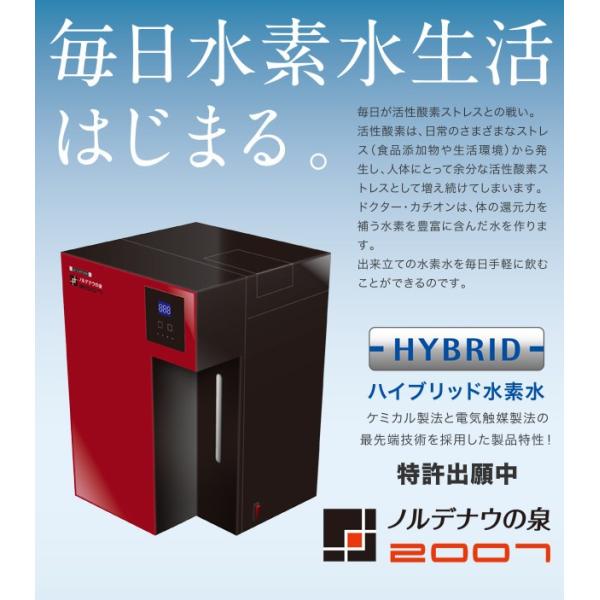 ノルデナウの泉・水素水精製機